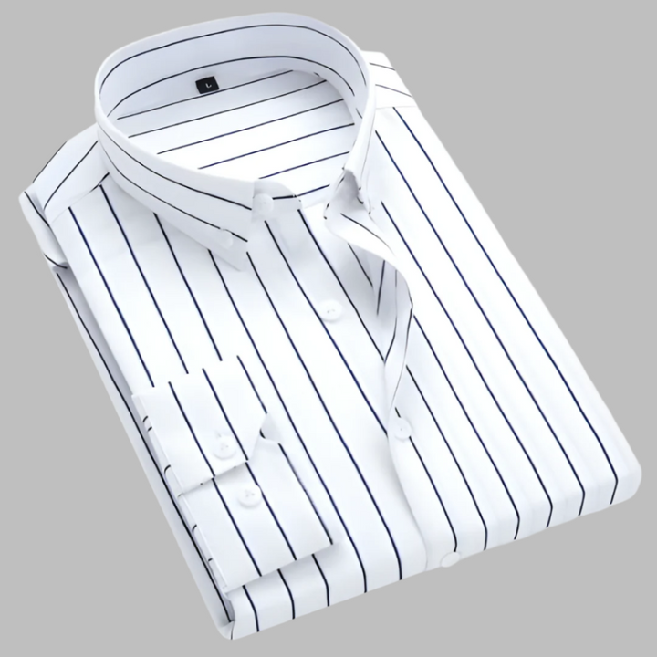 Menns Rutete Oxford Bomull Skjorte