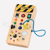 Montessori Busy Board med LED-lys
