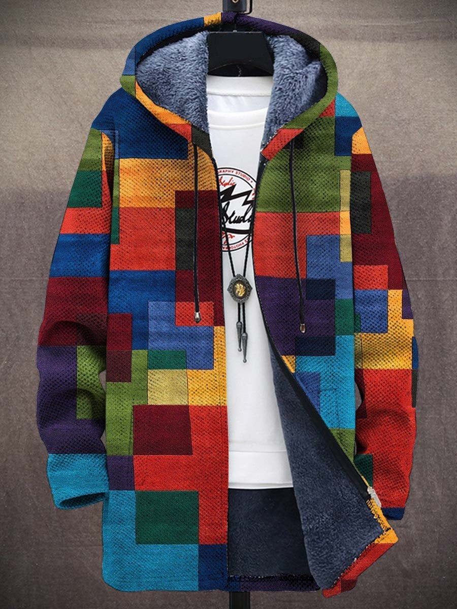 Milan – Retro Colorblock Vest for Menn