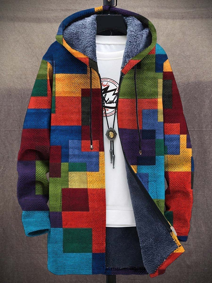 Milan – Retro Colorblock Vest for Menn