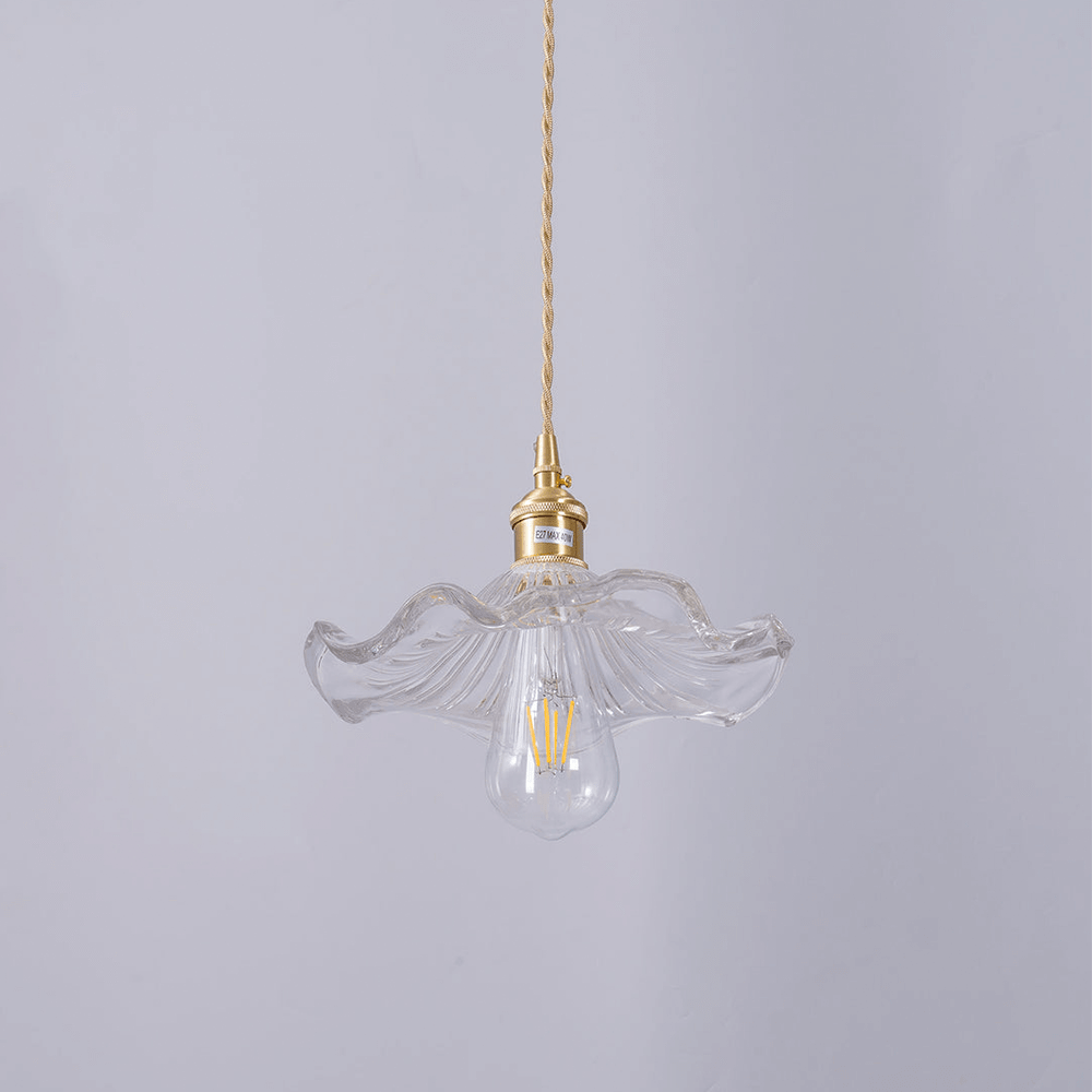 Hibiscus-hengelampe - koselig LED-belysning