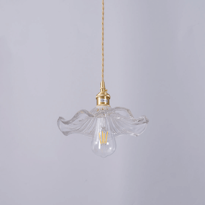 Hibiscus-hengelampe - koselig LED-belysning