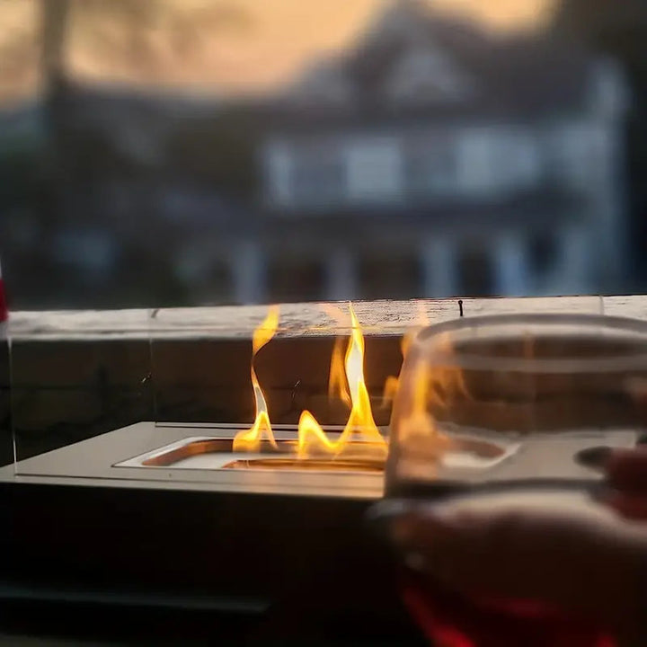 Serene Flame Luxe Fire Pit – Skap magiske kvelder med ild og stil