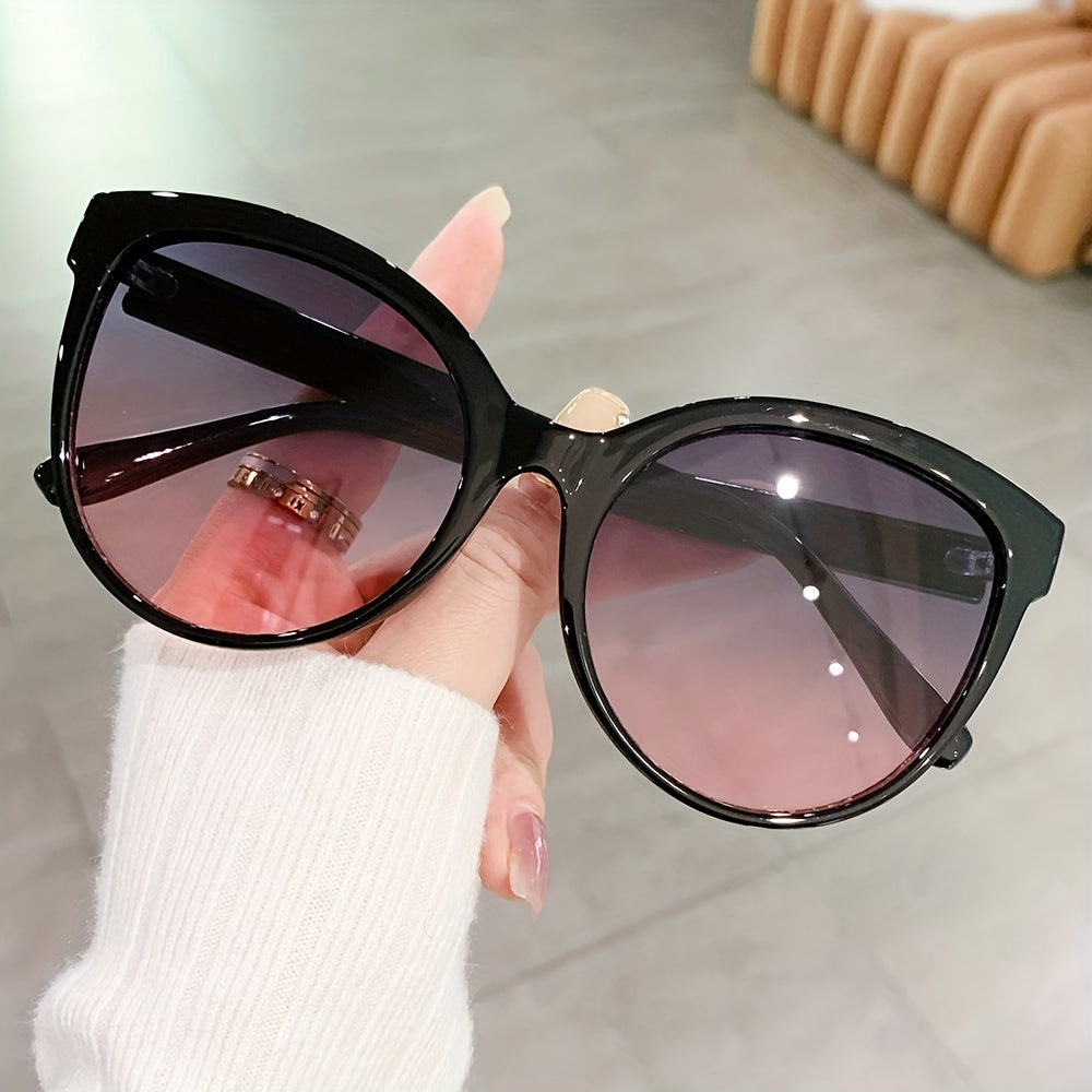 Luksuriøse cat-eye-solbriller for kvinner – Oversized og stilige for solfylte dager