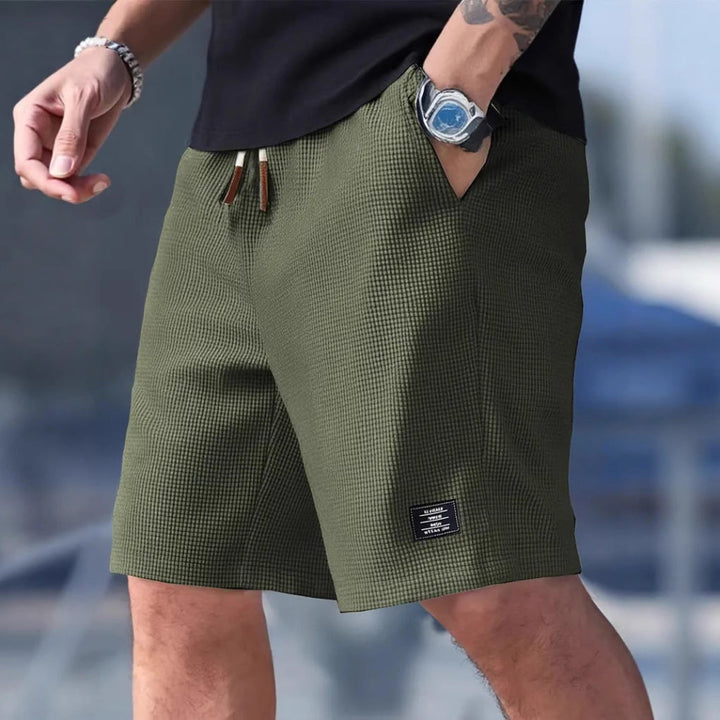 Men's Casual Sports Shorts Summer Loose Drawstring Pocket Pants
