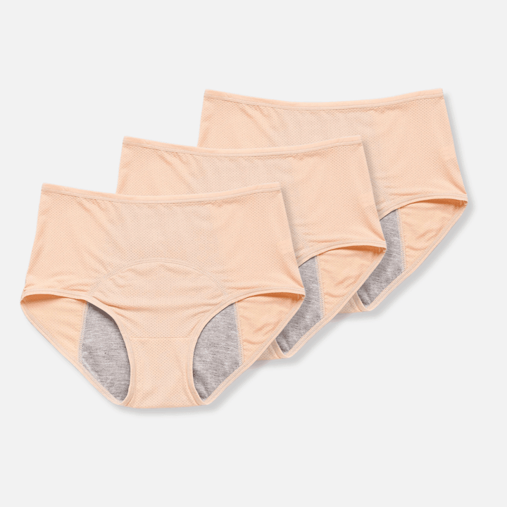 Lekasikkert Menstruasjonsundertøy (3-Pakke)