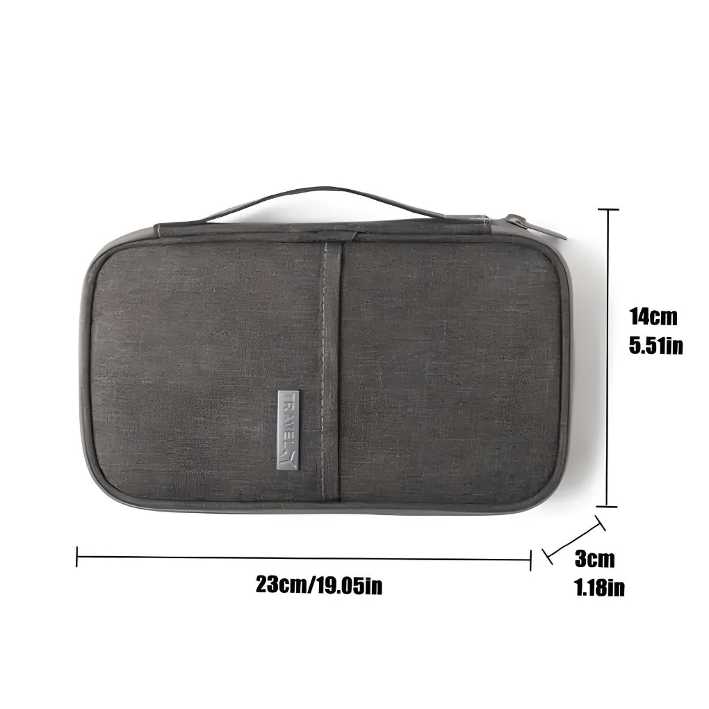 RFID Familie Passport Lommebok