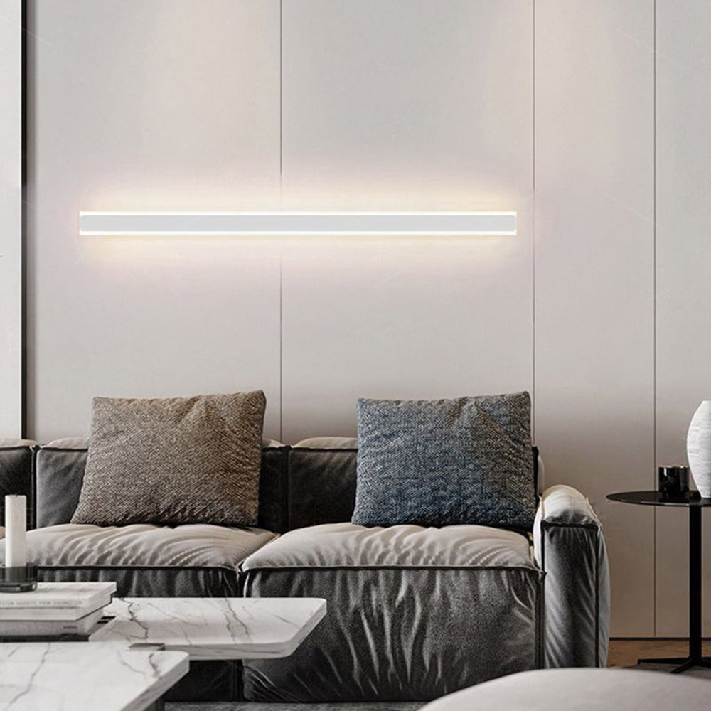 Arisha Minimalistisk Lineær Vegglampe LED Gull/Svart/Hvit Soverom