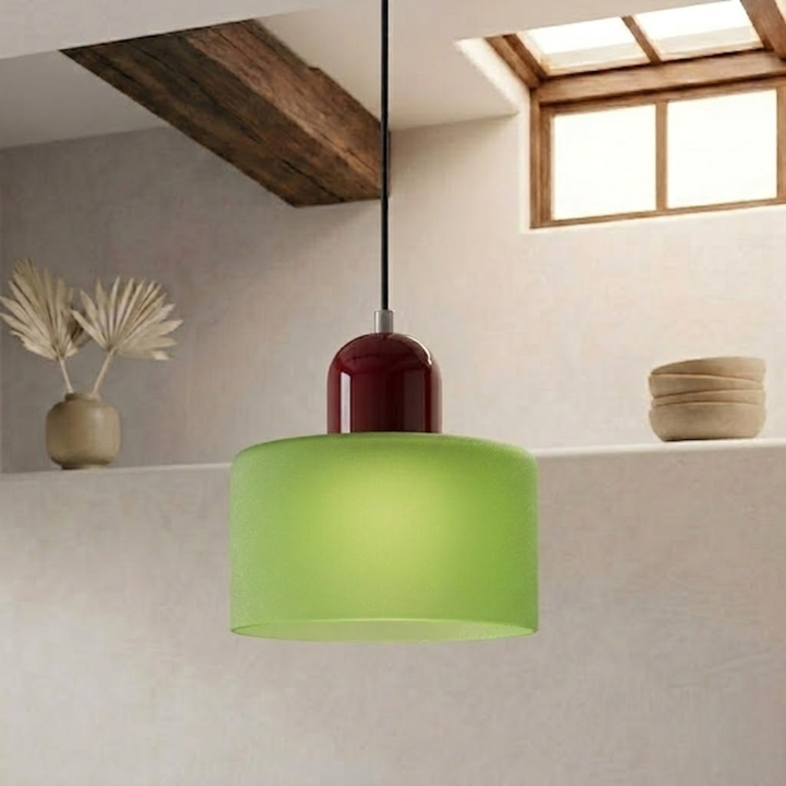 Ringformet taklampe med utvidet halo-design