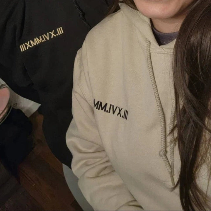 CoupleHoodie - Bevar kjærlighetshistorien deres med stil