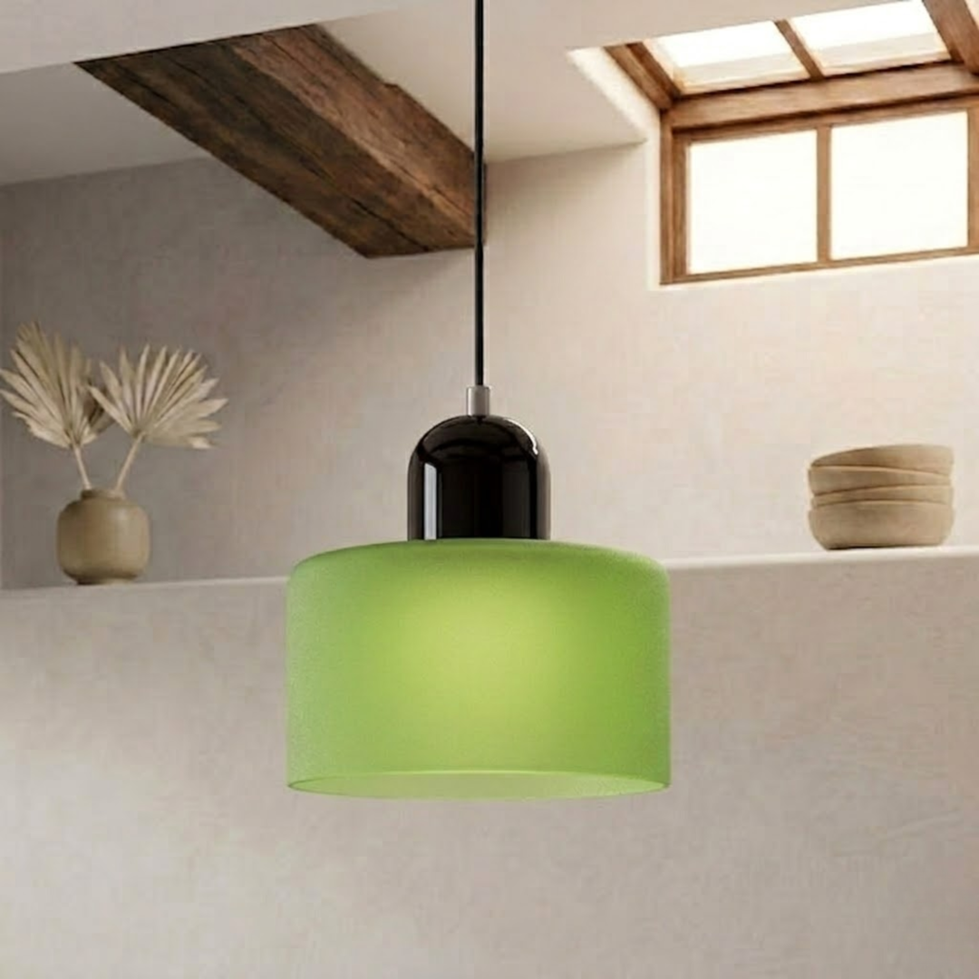 Ringformet taklampe med utvidet halo-design
