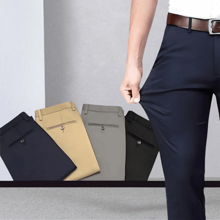 Stretch-pantalon for menn - Leo