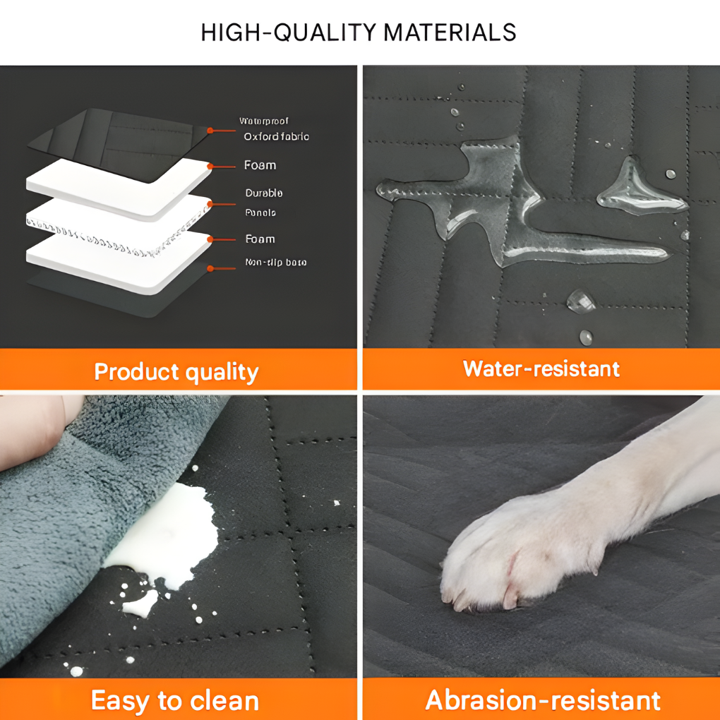 Hundebilsete-forlengelse med hardt gulv