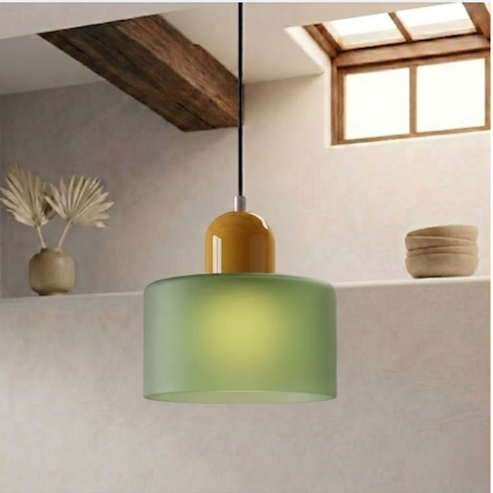 Ringformet taklampe med utvidet halo-design