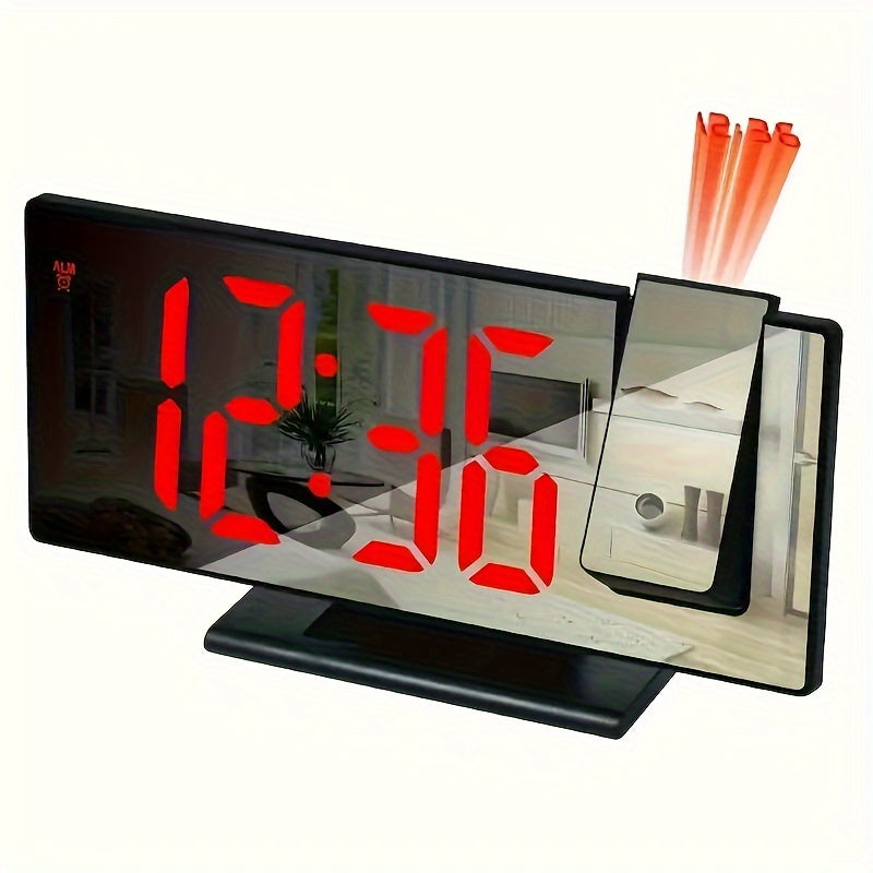 Digital projeksjonsvekkerklokke – Stort LED-display og multifunksjonell alarm