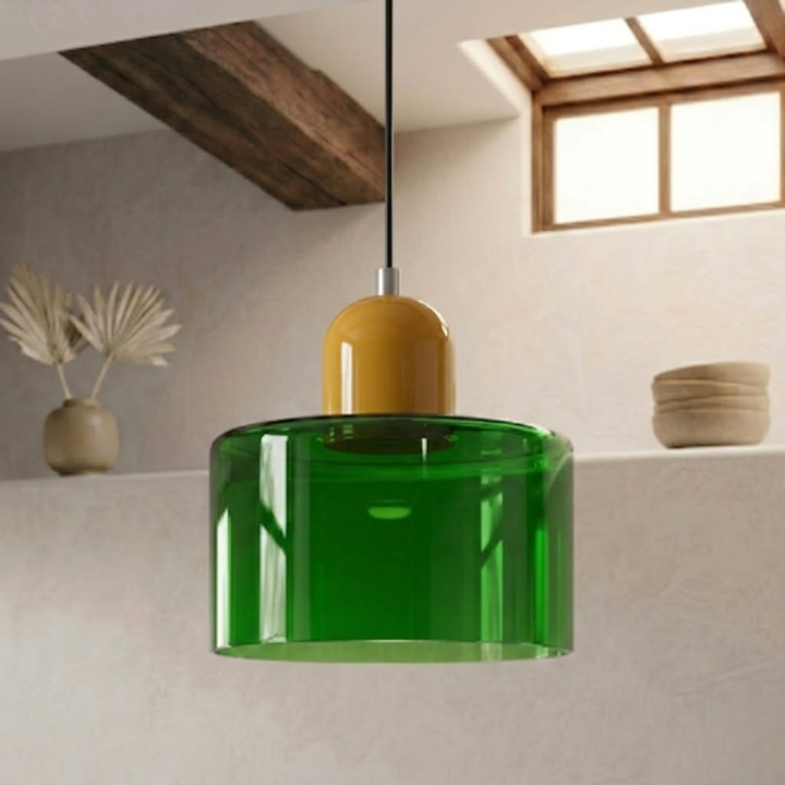 Ringformet taklampe med utvidet halo-design