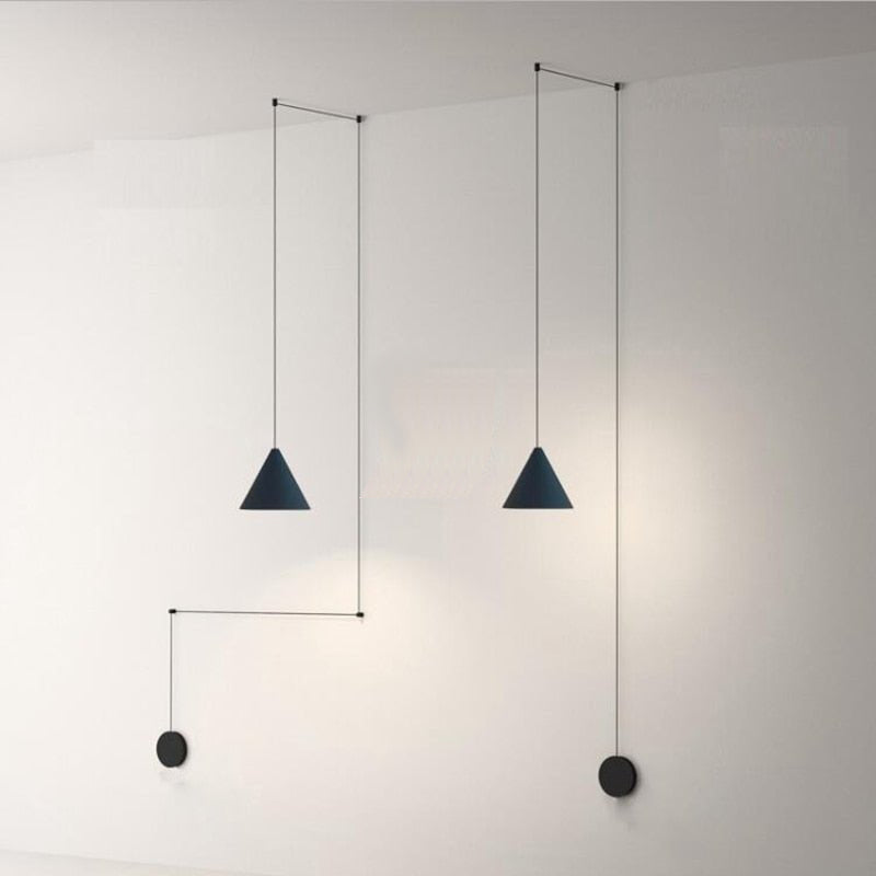 Moderne hengelampe | Minimalistisk design i metall
