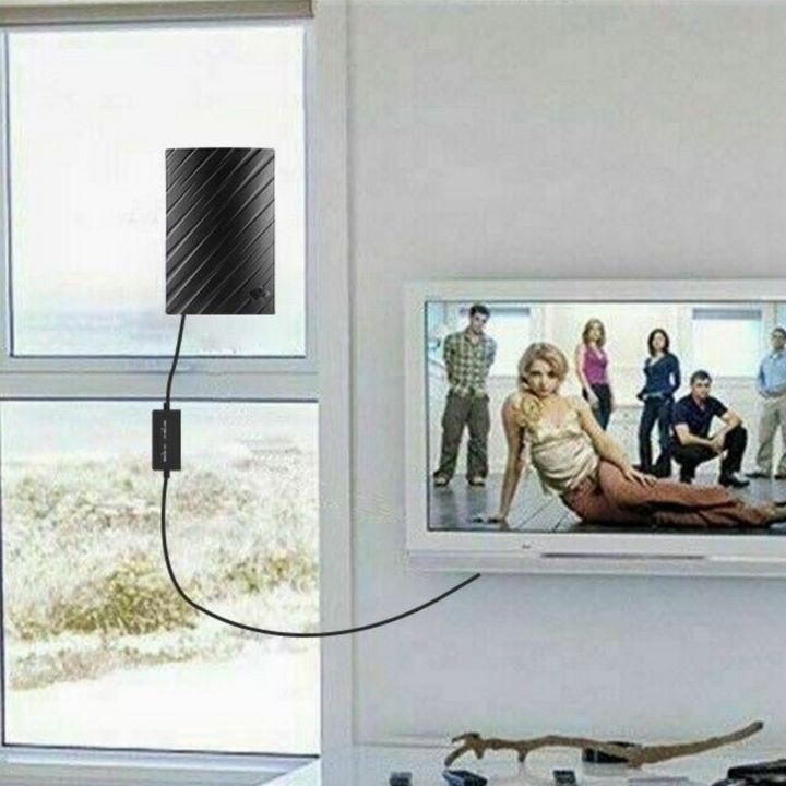 Langdistanse Innendørs HDTV 4K Digital Antenne