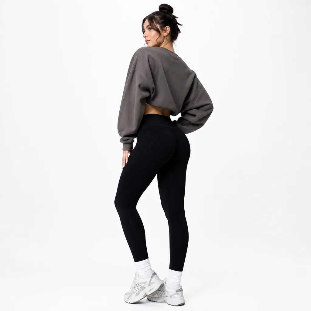 Curvay 3D Sculpt-leggings - cellulittglattende kompresjon
