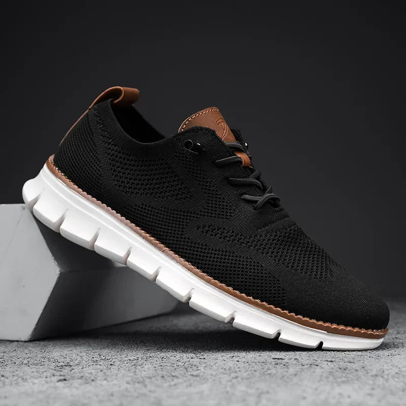 Menns pustende mesh sneakers