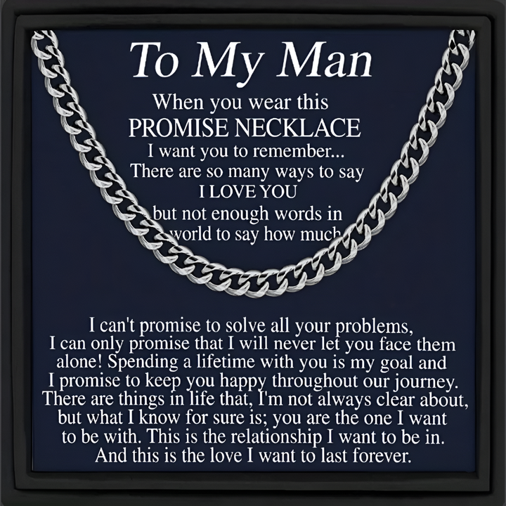 Menns Cuban Chain Halskjede