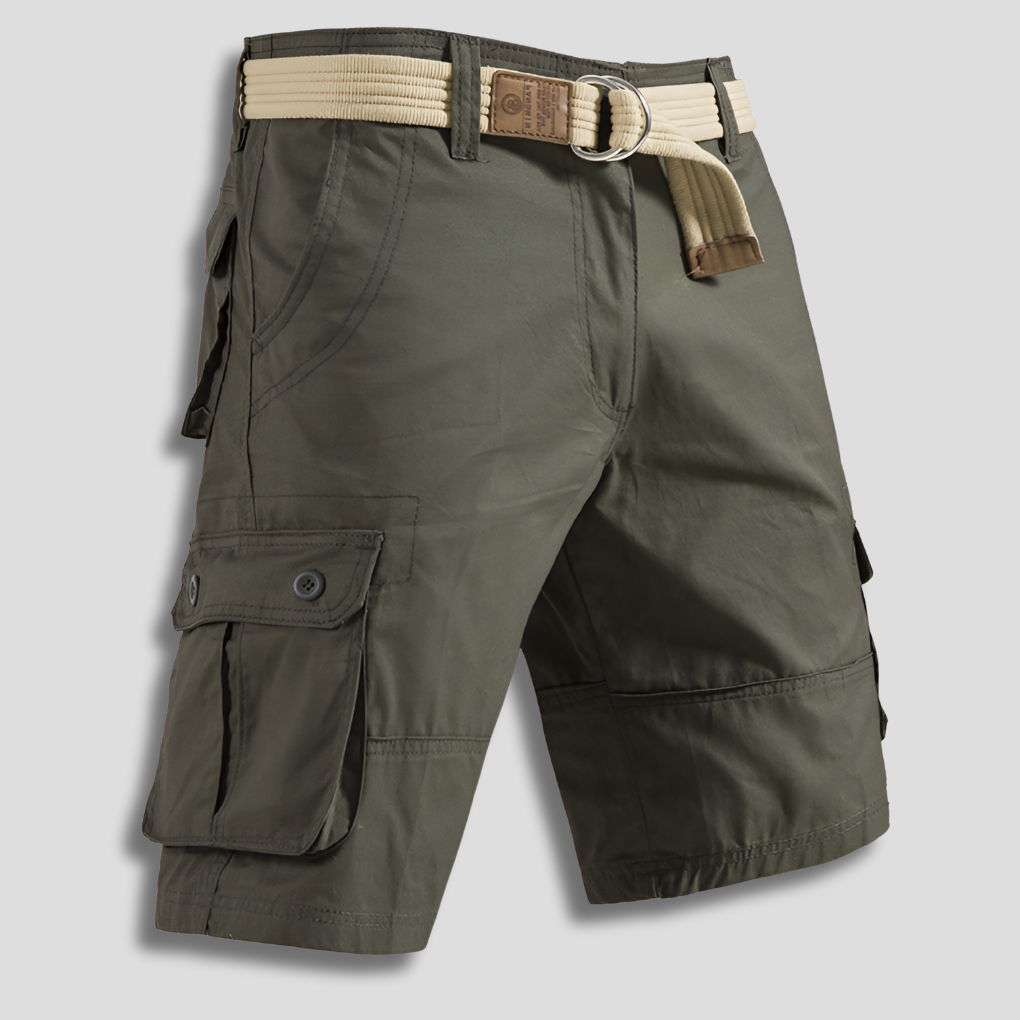 Herre Multi-Lomme Cargo Shorts