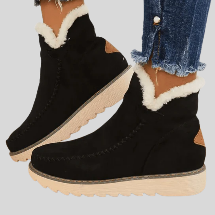 Kvinners isolerte vinter ankelstøvler