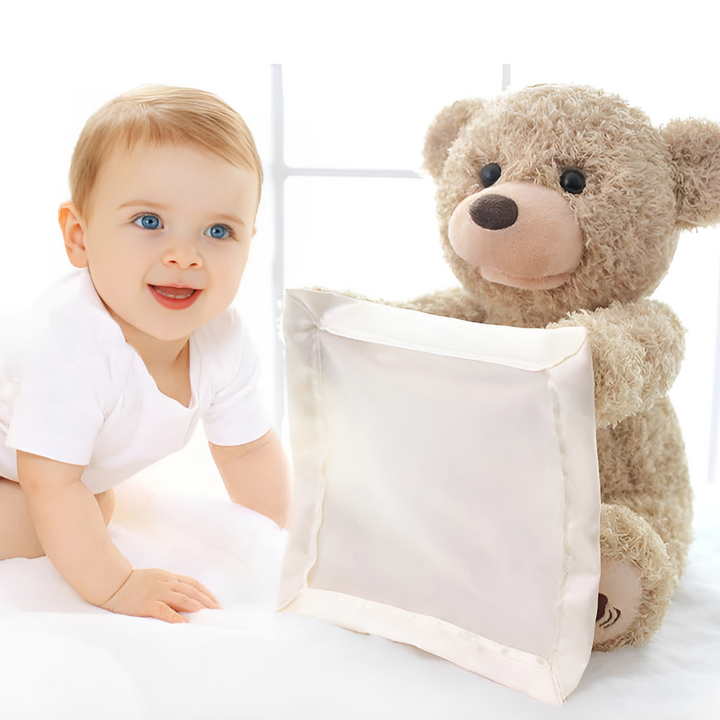 Peek-A-Boo-Teddy - Interaktiv Plush Lek