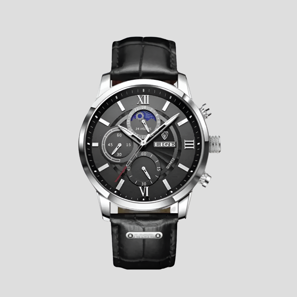 42mm Menns Klassisk Klokke Elegant og Funksjonell