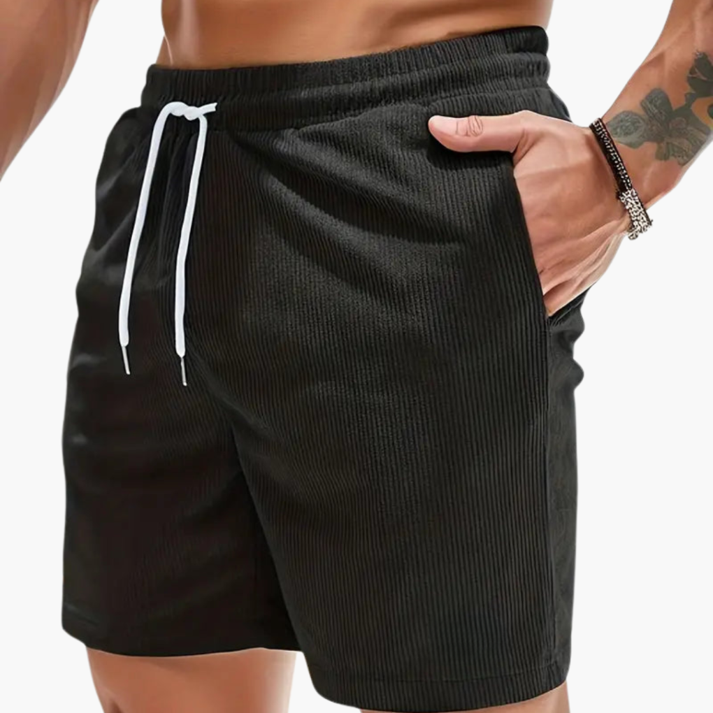 Herre Cord Shorts – Uformell Sommerstil