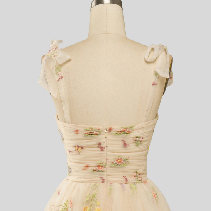 Elegant Brodert Tulle Ballkjole – Uttalelse Kveldsantrekk
