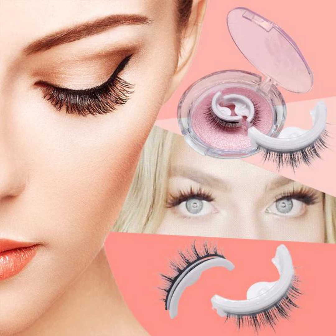 LashCouture limfrie vipper | Selvklebende, gjenbrukbare vipper med naturlig utseende