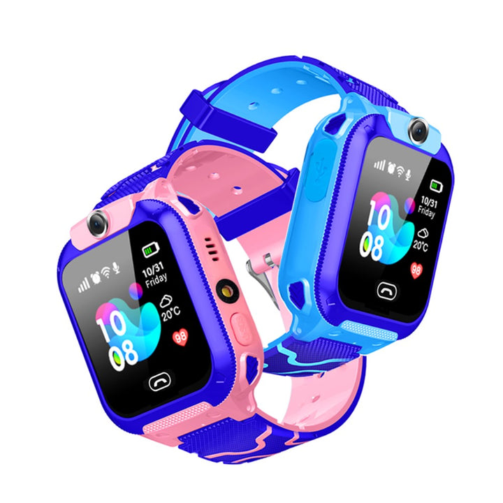 Smartklokke for barn med GPS, kamera og SOS-knapp