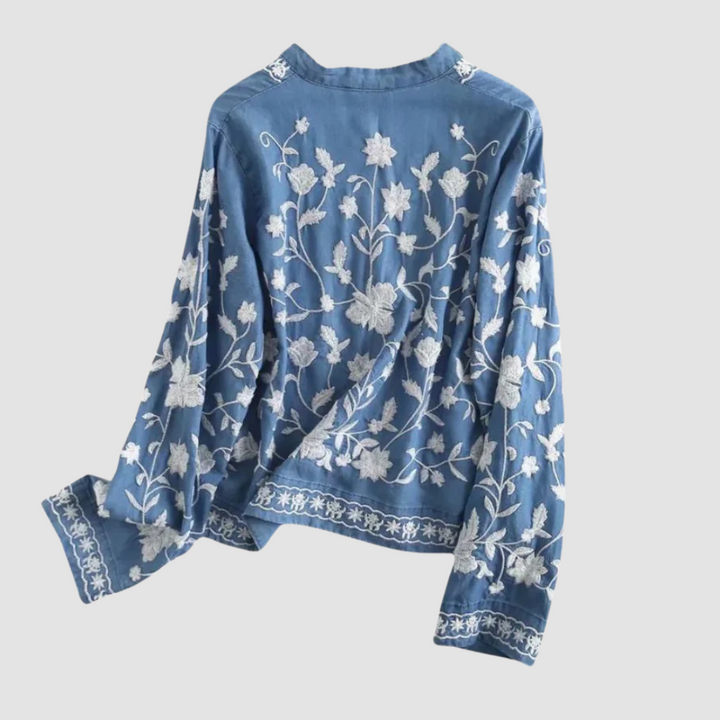 Bohemsk Brodert Dame Cardigan