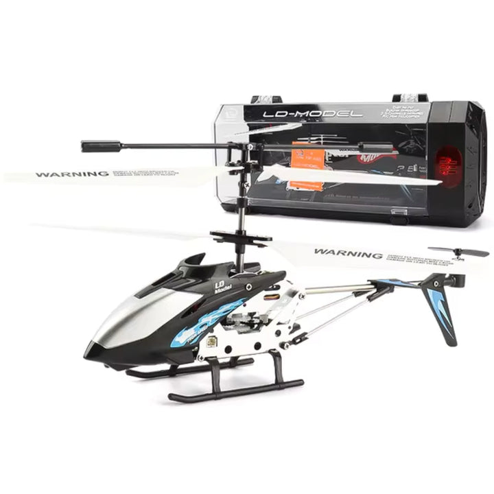 RC-helikopter Hercules Uknuselig 3,5CH mini RC-helikopter med gyroskop i karmosinrødt
