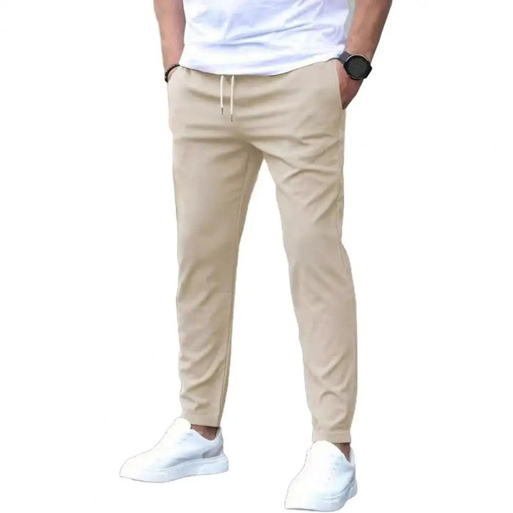 Herre Sporty Joggers med Lommer & Elastisk Liv