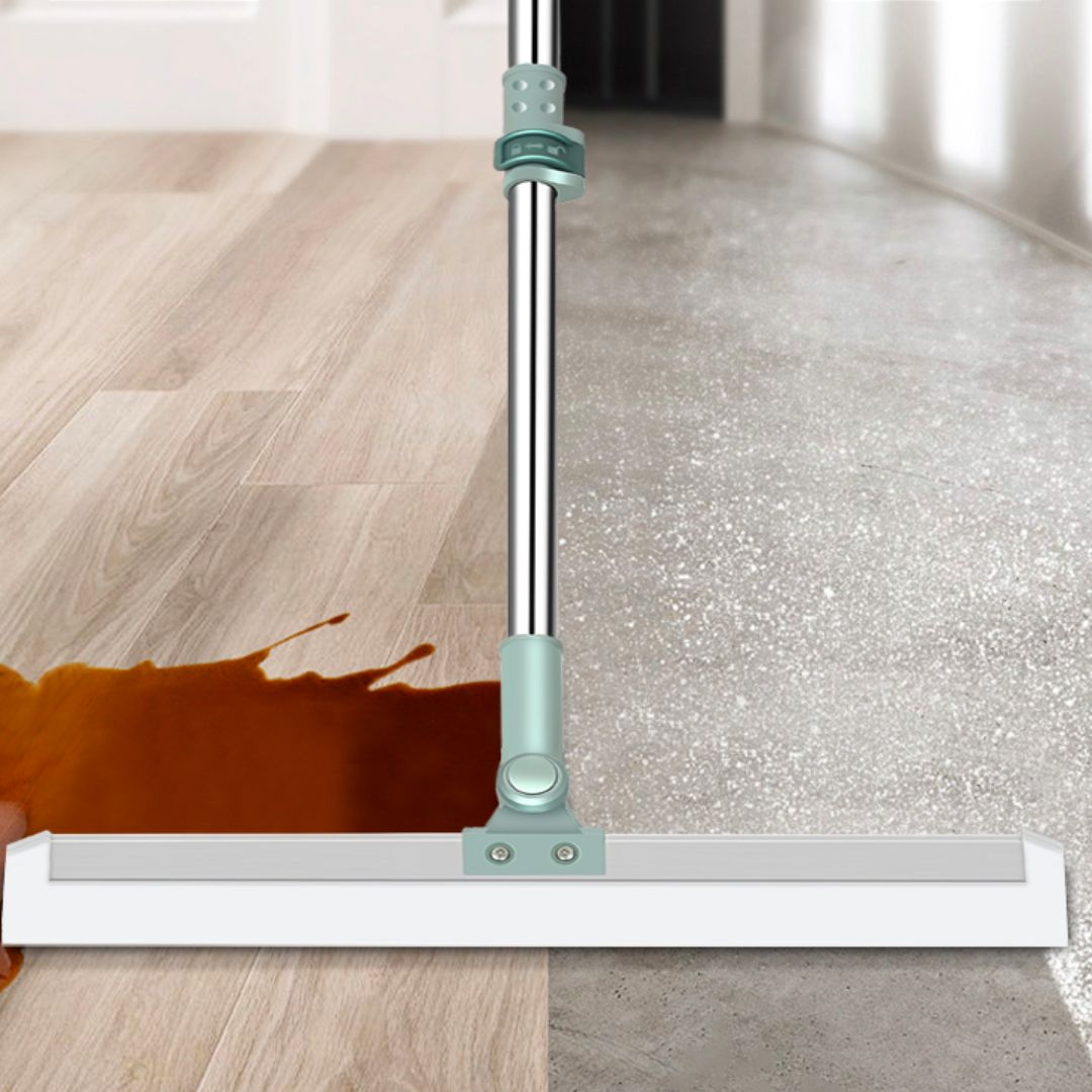 SiliconeSweep Pro Kost | Avansert Ergonomisk Kost med Silikonbust for Alle Gulvtyper
