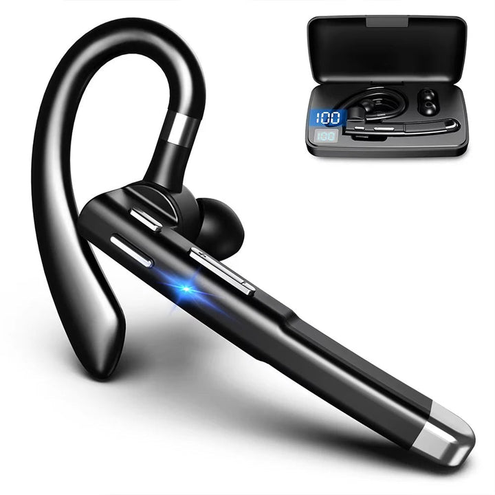 BT5.3 En Øre Bluetooth Headset med Støyreduksjon