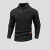 Menns Halv-Krage Knapp-Sweater