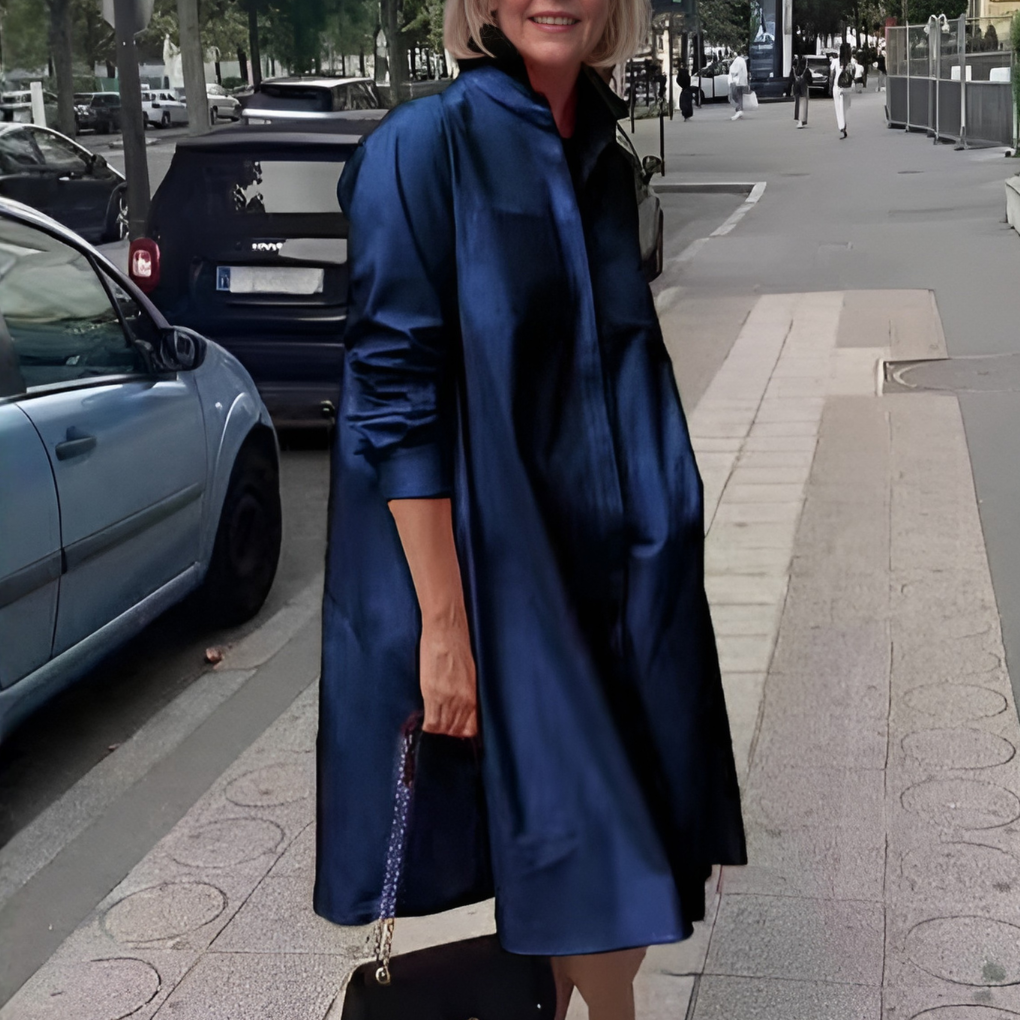 Kvinners stilfulle polo-kjole