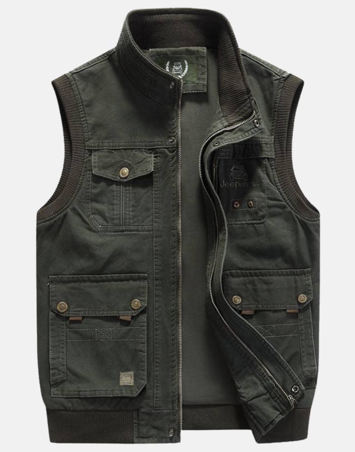 Herre Multi-Pocket Utility Vest