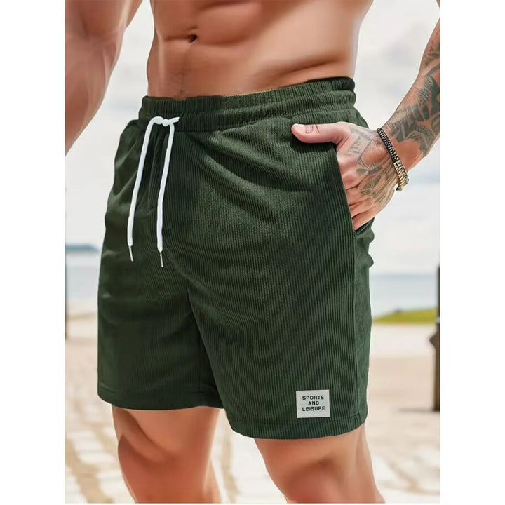 Kordfløyels Shorts for Menn