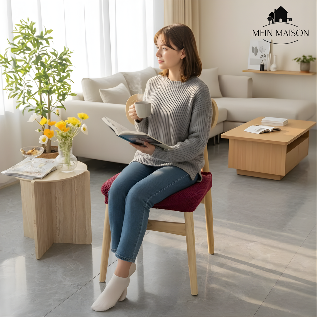 2+2 GRATIS | SilqueShield – Elegant Beskyttelse for Stolene i Møblene Dine!