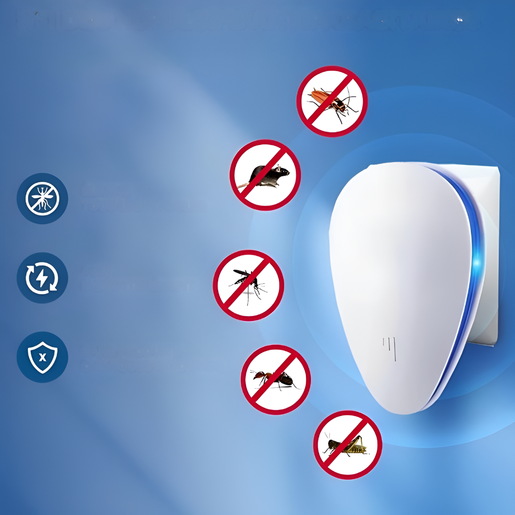 Ultrasonisk Repellent Effektiv Skadedyrkontroll