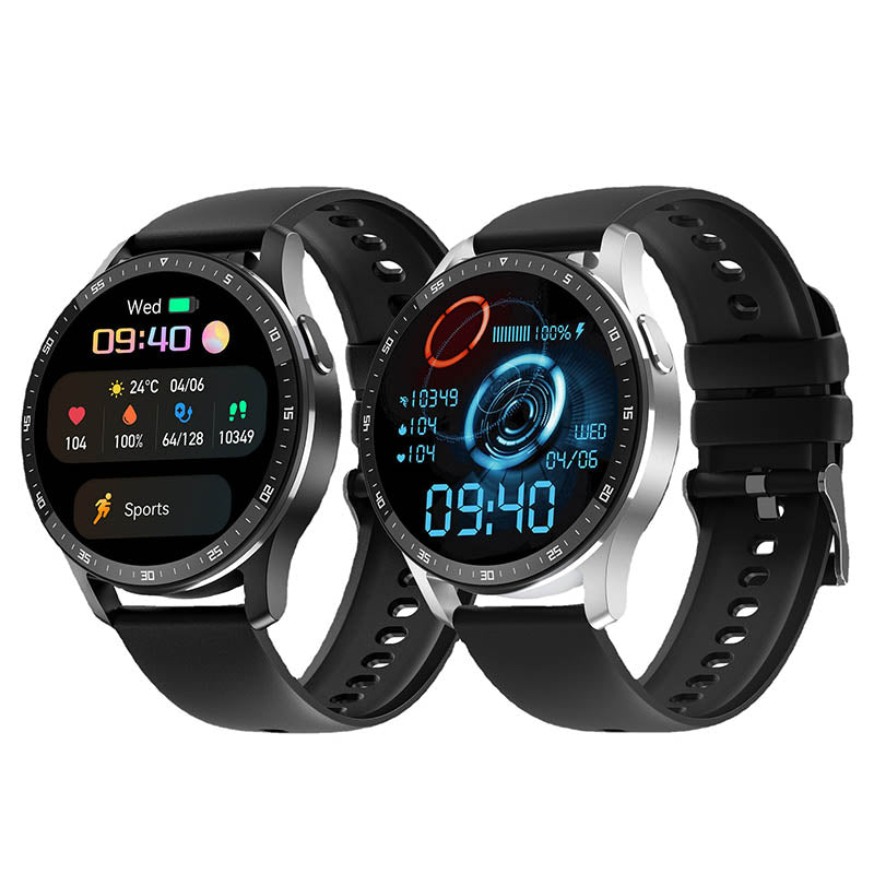 PrestigeTrack EchoWrist | Smartklokke med Bluetooth-hodetelefoner for trenings- og helseovervåking