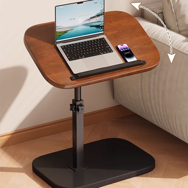 Høydejusterbart rullende pc-bord med 360° dreibar bordplate, 45–80 cm, 30 kg bæreevne