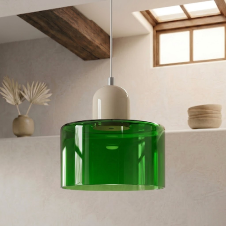 Ringformet taklampe med utvidet halo-design