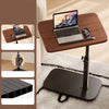 Høydejusterbart rullende pc-bord med 360° dreibar bordplate, 45–80 cm, 30 kg bæreevne