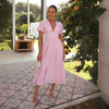 Kvinners Flowy Maxi Kjole