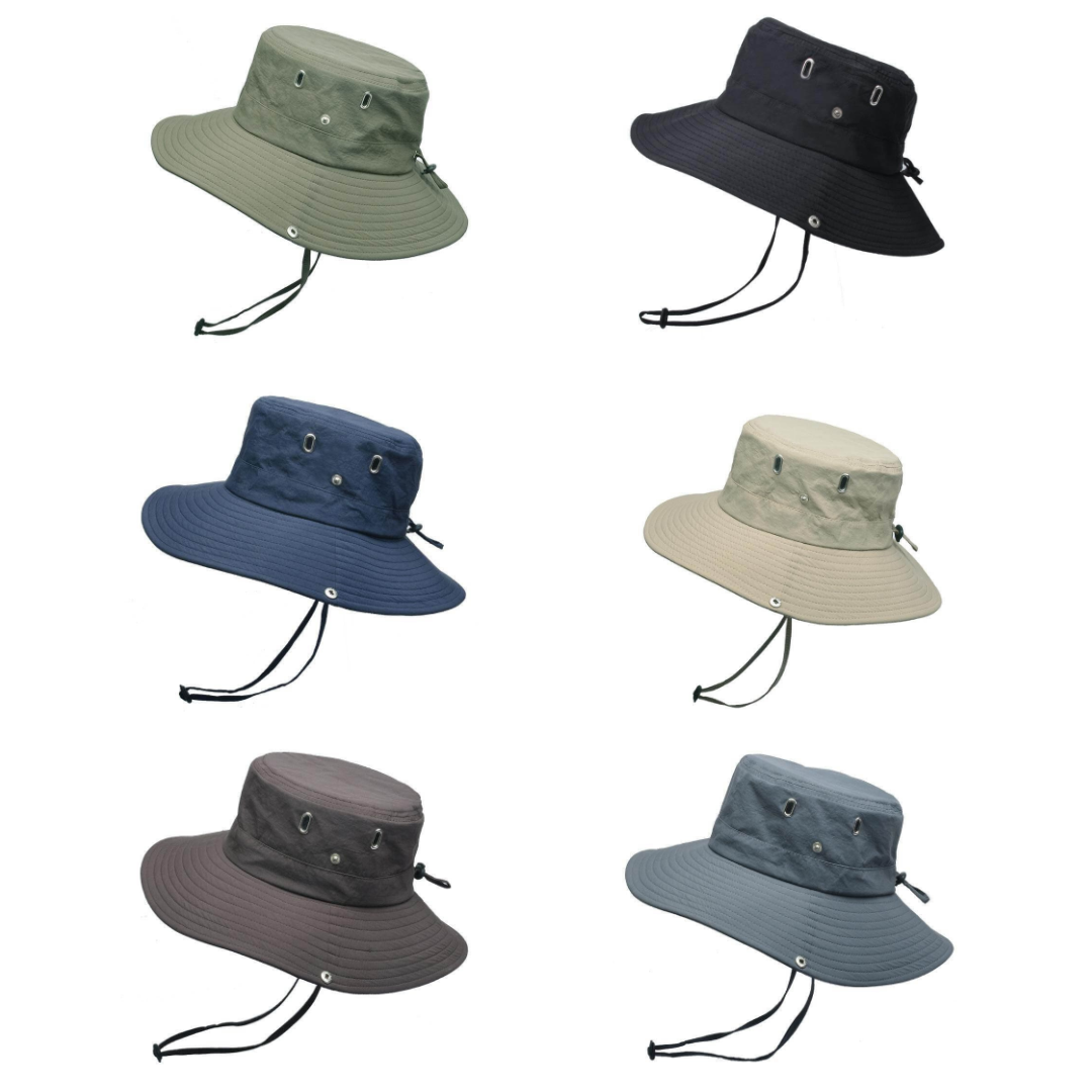 Outdoor bøttehatt med UV-beskyttelse – Stormtrail